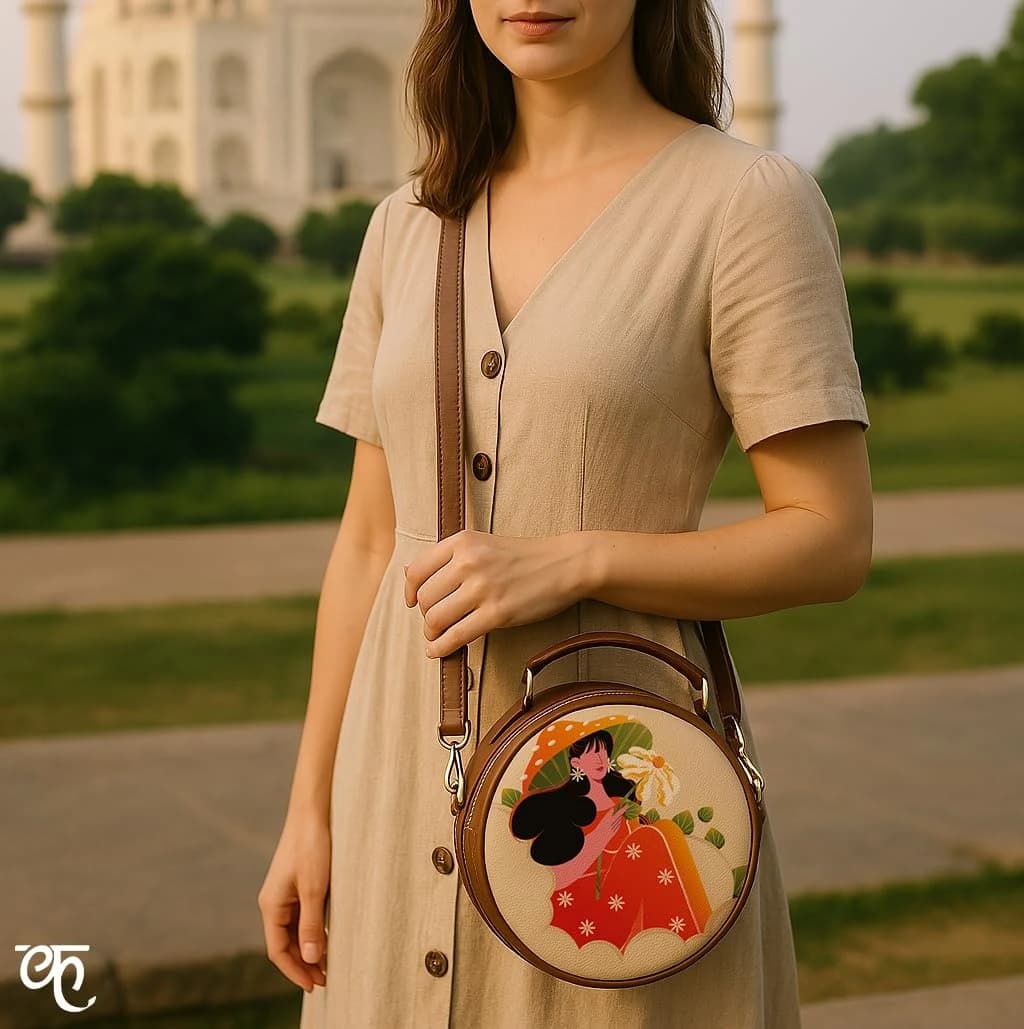 Kalankit Artisanal Crossbody Sling Bag - Image 4